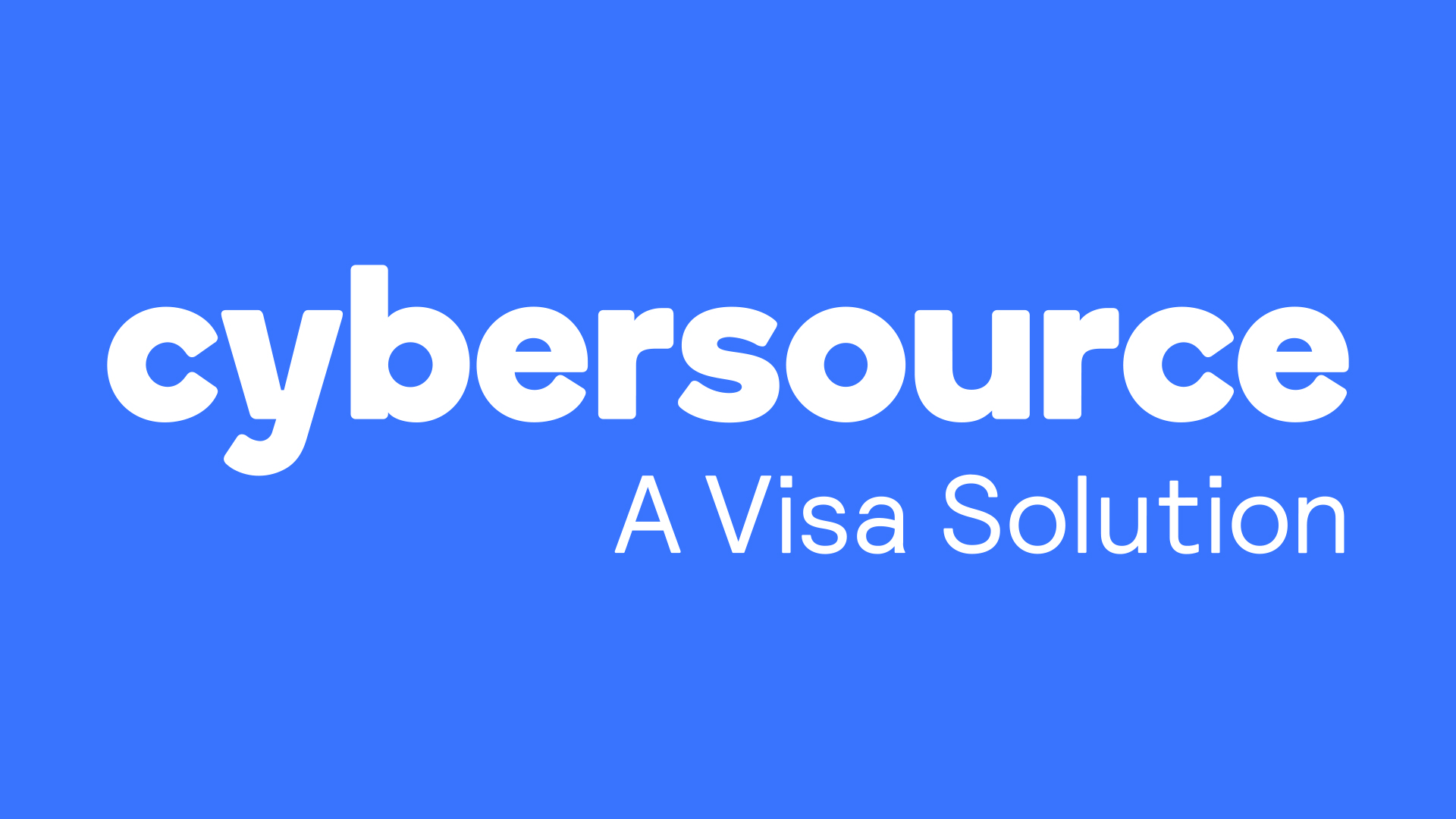 Cybersource A Visa Solution