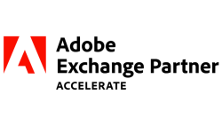 Logotipo do Adobe Exchange Partner